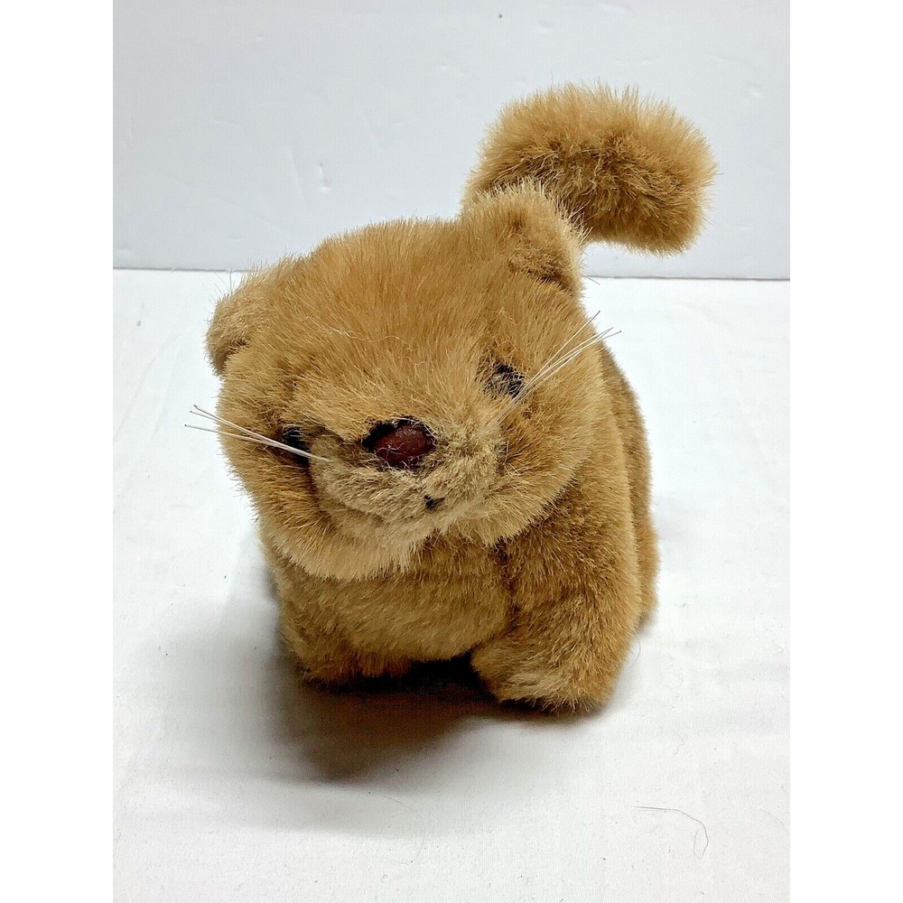Vintage Ganz Kitty Cat H034 brown Small 6"